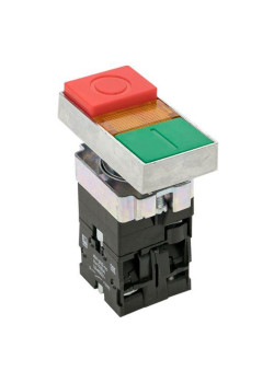 Кнопка/ Кнопка LAY5-BW8465 I-O прямоугольная 230В NO+NC PROxima