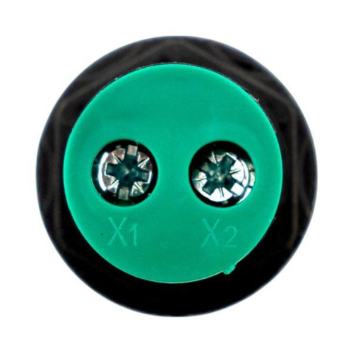 Лампа/ Лампа AD16-22HS LED матрица 22мм зеленый