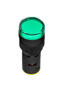 Лампа AD16DS(LED) матрица D16мм зеленый 230В AC