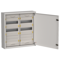 TITAN 5 Корпус мет. ЩРн-72 (2х36) 585х570х140 IP31 сер IEK