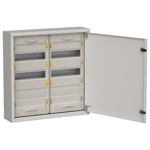TITAN 5 Корпус мет. ЩРн-72 (2х36) 585х570х140 IP31 сер IEK