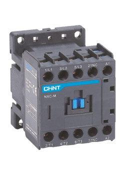 Контактор/ Контактор NXC-09M10 3P 9А 1НО катушка 220В AC 50/60Гц