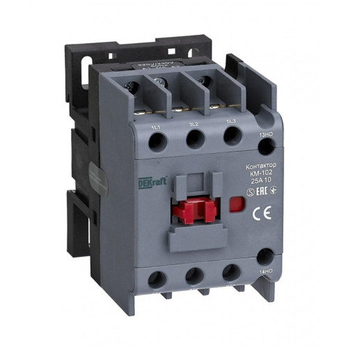 Контактор/ Контактор 25А 24В АС3 АС4 1НО КМ-102