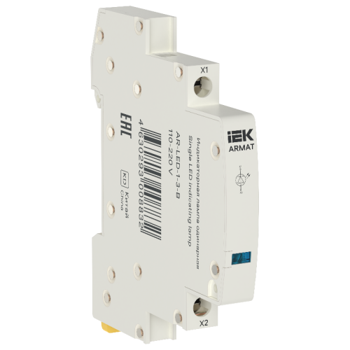 ARMAT Лампа инд. одинарная LED 110-220В DC гол. IEK