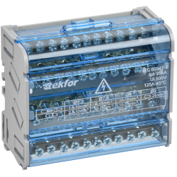 TEKFOR Шины на DIN-рейку (кросс-модуль) ШНК 4х11 3L+PEN IEK