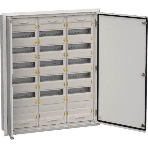 TITAN 5 Корпус мет. ЩРв-216 (3х72) 1005х885х130 IP31 сер IEK