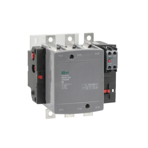 Контактор/ Контактор 150А 220В АС АС3 АС4 1НО+1НЗ КМ-102