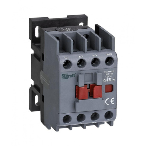 Контактор/ Контактор 12А 220В/230В АС3 АС4 1НО КМ-102