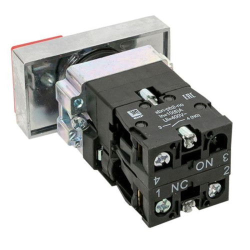 Кнопка/ Кнопка LAY5-BW8465 I-O прямоугольная 230В NO+NC PROxima