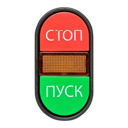 Кнопка/ Кнопка APBB-22N 'пуск-стоп' овальная 220В