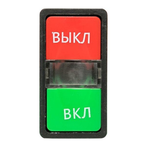 Кнопка/ Кнопка AS-22N 'пуск-стоп' Прямоугольная 220В NO+NC
