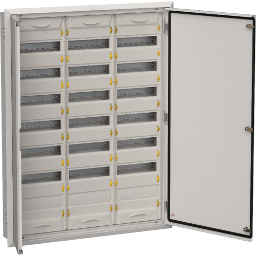 TITAN 5 Корпус мет. ЩРв-252 (3х84) 1130х885х130 IP31 сер IEK