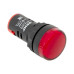 Лампа/ Лампа AD16-22HS LED матрица 22мм красный