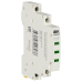 ARMAT Лампа инд. тройная LED 230-415В AC зел. IEK