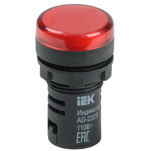 Лампа/ Лампа AD22DS LED матрица 22мм красная 24В AC/DC