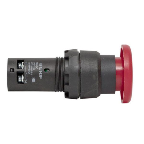 Кнопка/ Кнопка SW2C-11MZ поворотная красная 'Грибок' 1з+1р