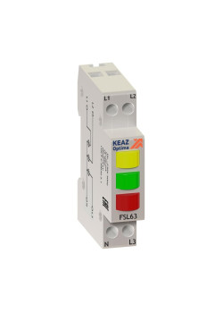 Индикатор фаз световой/ Индикатор фаз световой OptiDin FSL63-230A-УХЛ3