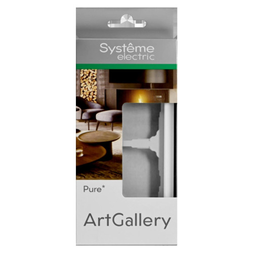 Рамка/ ARTGALLERY PURE 2-постовая рамка, органическое стекло белый Рамка/ ARTGALLERY PURE 2-постовая рамка, органическое стекло белый