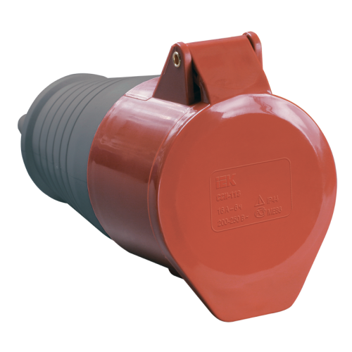 Розетка переносная ССИ-215 3Р+РЕ+N 16А 380-415В IP44 IEK