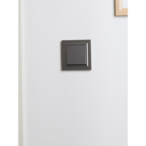 Рамка/ BRITE рамка 1 пост IP44 РУ-1-БрС-44 сталь
