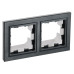 Рамка/ BRITE Рамка 2 поста IP44 РУ-2-БрЧ-44 черный Рамка/ BRITE Рамка 2 поста IP44 РУ-2-БрЧ-44 черный