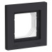 Рамка/ ATLASDESIGN AQUA 1-постовая рамка IP44, карбон