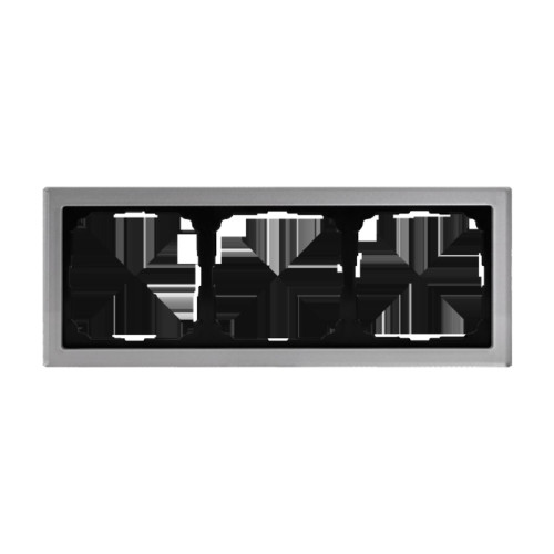 Рамка/ ARTGALLERY PURE 3-постовая рамка, органическое стекло алюминий Рамка/ ARTGALLERY PURE 3-постовая рамка, органическое стекло алюминий