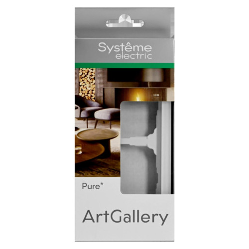 Рамка/ ARTGALLERY PURE 2-постовая рамка, матовое органическое стекло белый Рамка/ ARTGALLERY PURE 2-постовая рамка, матовое органическое стекло белый