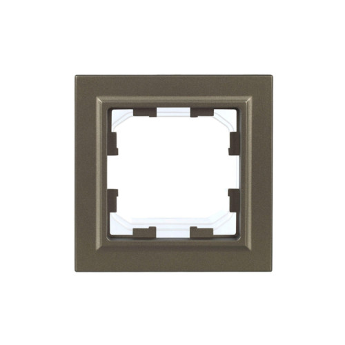 Рамка/ BRITE Рамка 1-местная IP44 РУ-1-БрШ-44 шампань Рамка/ BRITE Рамка 1-местная IP44 РУ-1-БрШ-44 шампань