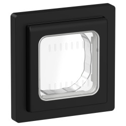 Рамка/ FLITE рамка 1-местная IP55 Рпро-1-55-ФлЧ черный IEK
