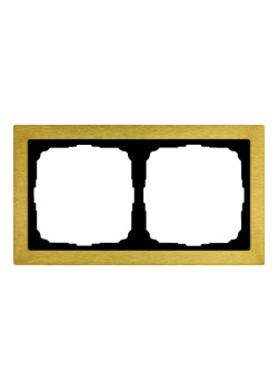 ARTGALLERY PURE 2-постовая рамка, металл ЗОЛОТО