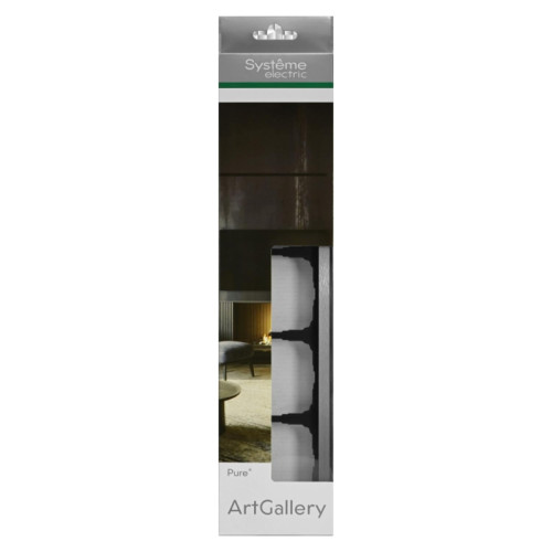 Рамка/ ARTGALLERY PURE 5-постовая рамка, металл алюминий Рамка/ ARTGALLERY PURE 5-постовая рамка, металл алюминий