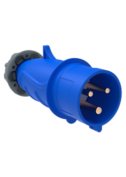 Вилка переносная ССИ-013 16А-6ч/200-250В 2Р+РЕ IP44 MAGNUM ИЭК