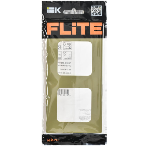 Рамка/ FLITE CLASSIC Рамка 2-местная РУ-2-К-ФлО оливковый Рамка/ FLITE CLASSIC Рамка 2-местная РУ-2-К-ФлО оливковый