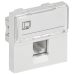 PRIMER РКИ-20-00-П-6 Розетка RJ45 кат.6 (2 мод.) бел. IEK