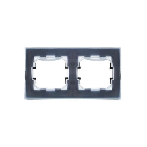 Рамка/ BRITE Рамка 2 поста IP44 РУ-2-БрТБ-44 темная бронза