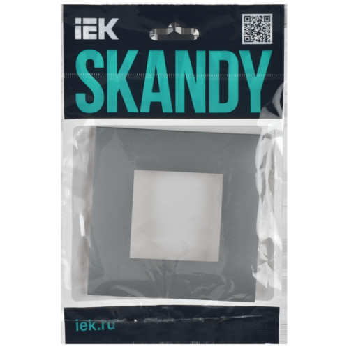 SKANDY Рамка 1-местная SK-F01Gr серый