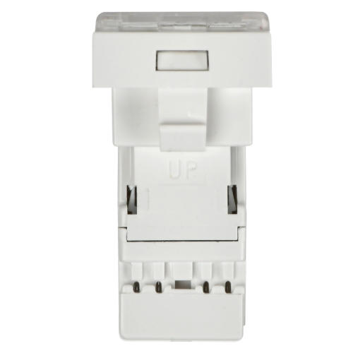 PRIMER РКИ-10-00-П-6 Розетка RJ45 кат.6 (1 мод.) бел. IEK