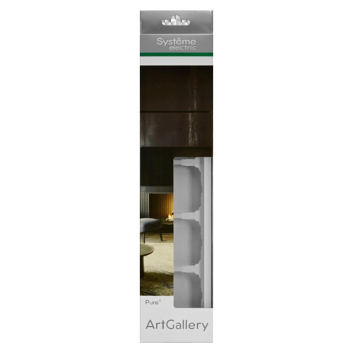 Рамка/ ARTGALLERY PURE 5-постовая рамка, органическое стекло белый