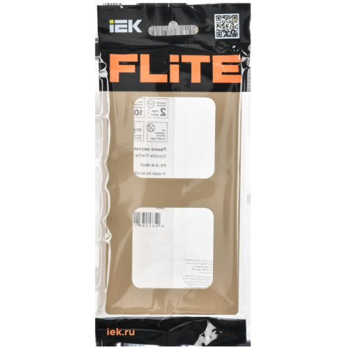 Рамка/ FLITE CLASSIC Рамка 2-местная РУ-2-К-ФлХ хаки