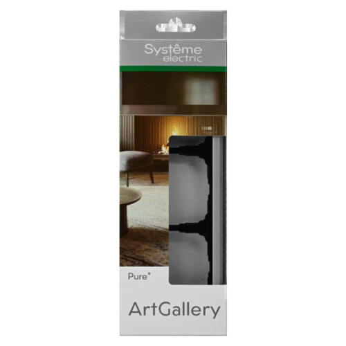 Рамка/ ARTGALLERY PURE 3-постовая рамка, органическое стекло алюминий Рамка/ ARTGALLERY PURE 3-постовая рамка, органическое стекло алюминий