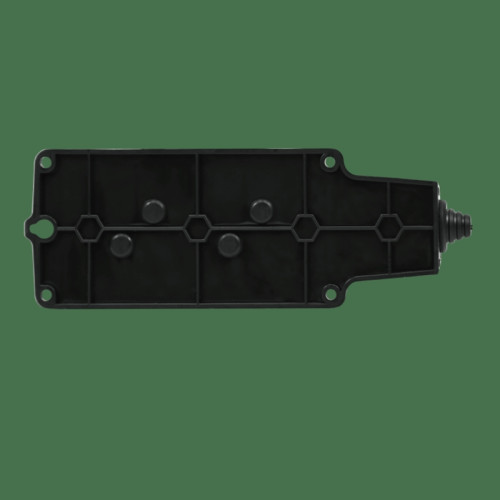 Колодка/ MultiSet Колодка 2х розетка 2К+З каучуковая 16А/250В IP44 Красная