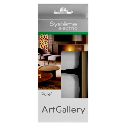 Рамка/ ARTGALLERY PURE 2-постовая рамка, органическое стекло шампань