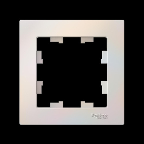 Рамка однопостовая/ Рамка однопостовая ATLASDESIGN жемчуг Рамка однопостовая/ Рамка однопостовая ATLASDESIGN жемчуг