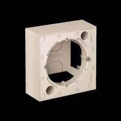 Коробка/ Коробка ATLASDESIGN для наружного монтажа бежевый