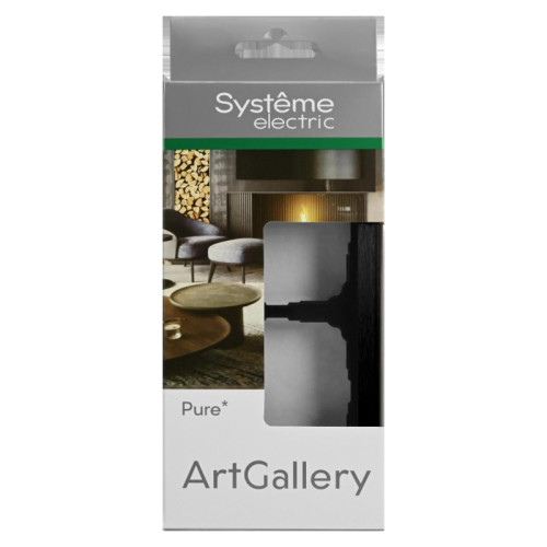 Рамка/ ARTGALLERY PURE 2-постовая рамка, металл ОНИКС