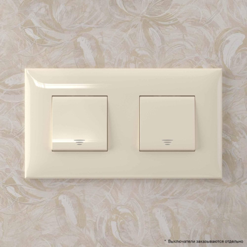 Рамка/ Avanti Рамка ARTLEBEDEV ''Ванильная дымка'' 4 модульная