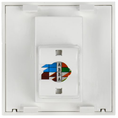 PRIMER РКИ-20-00-П-6 Розетка RJ45 кат.6 (2 мод.) бел. IEK