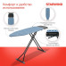 Гладильная доска/ Гладильная доска Starwind SW-IB1550 122x38см рег.высот. черный/синий Гладильная доска/ Гладильная доска Starwind SW-IB1550 122x38см рег.высот. черный/синий