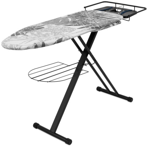 Гладильная доска/ Гладильная доска Starwind SW-IB1748 122x43см рег.высот. рукав.платф. черный